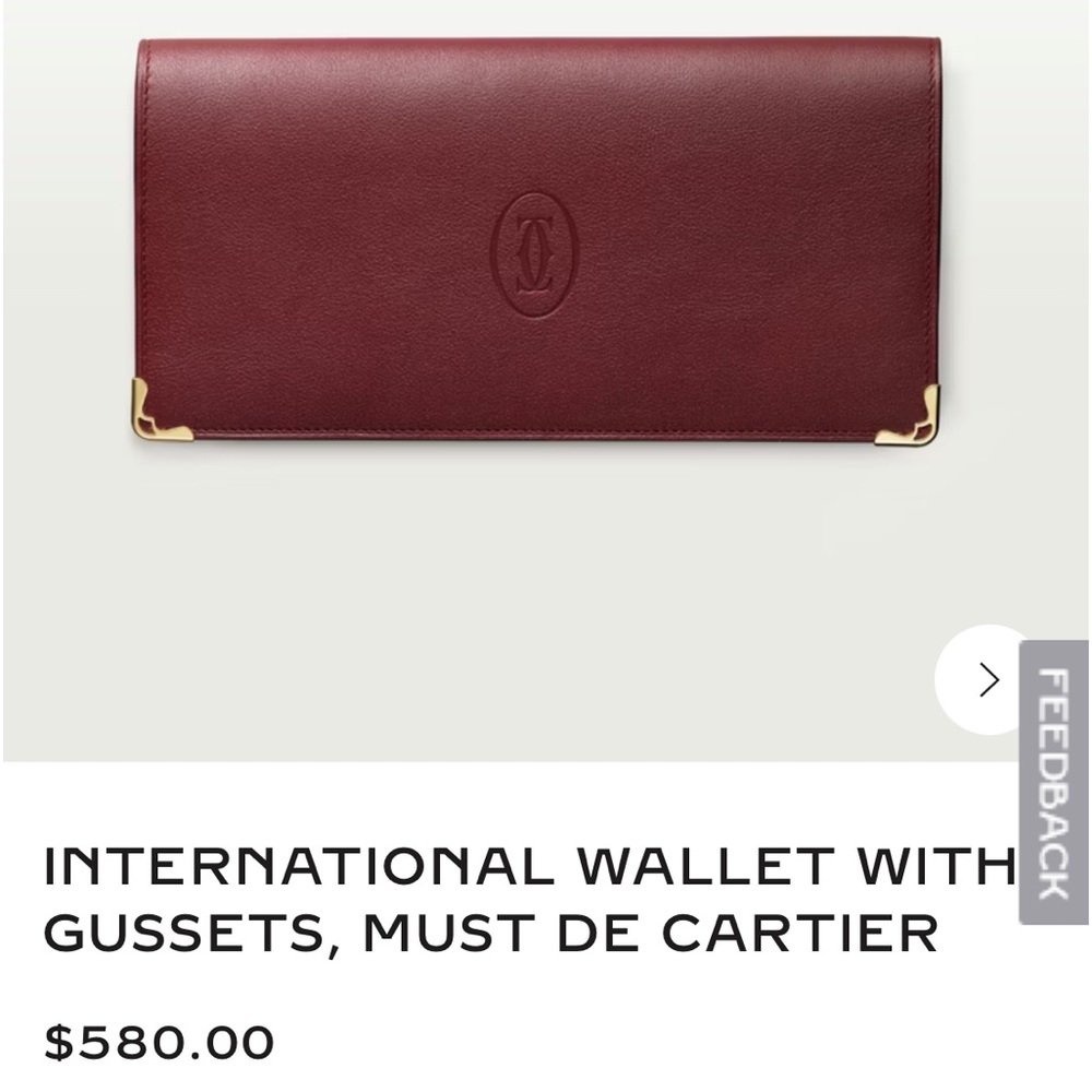 Cartier 7 Slot wallet